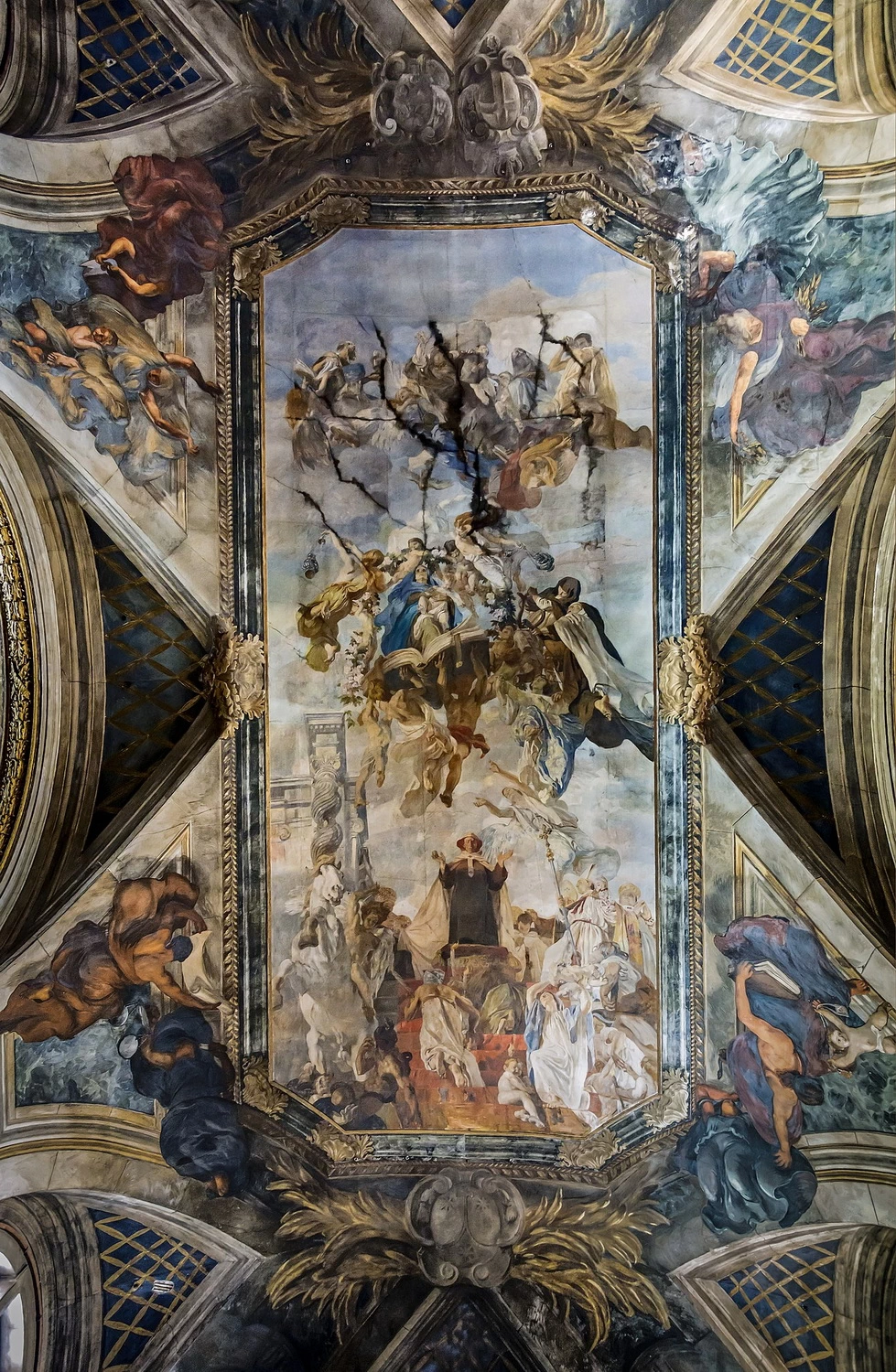  222-Ettore Tito-Trionfo di Maria nel Concilio di Efeso-Chiesa degli Scalzi 